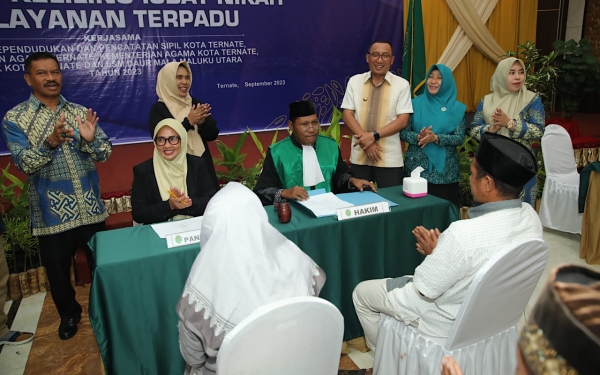 Wali Kota Ternate Beri Sambutan Pada Kegiatan Pelayanan Terpadu Sidang ...