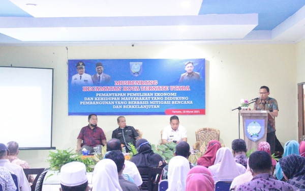 Musrembang Kecamatan Ternate Utara