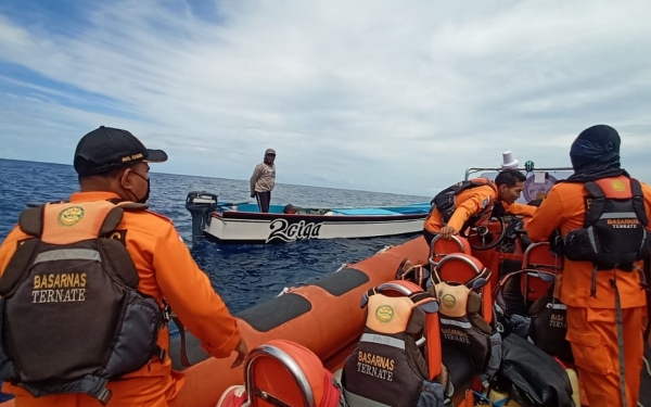 Operasi SAR nelayan Pulau Ternate