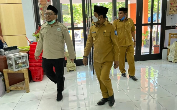 Wawali Sidak Wawali saat menyambangi Tara No Ate