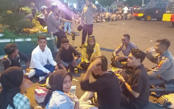 aksi di Ternate